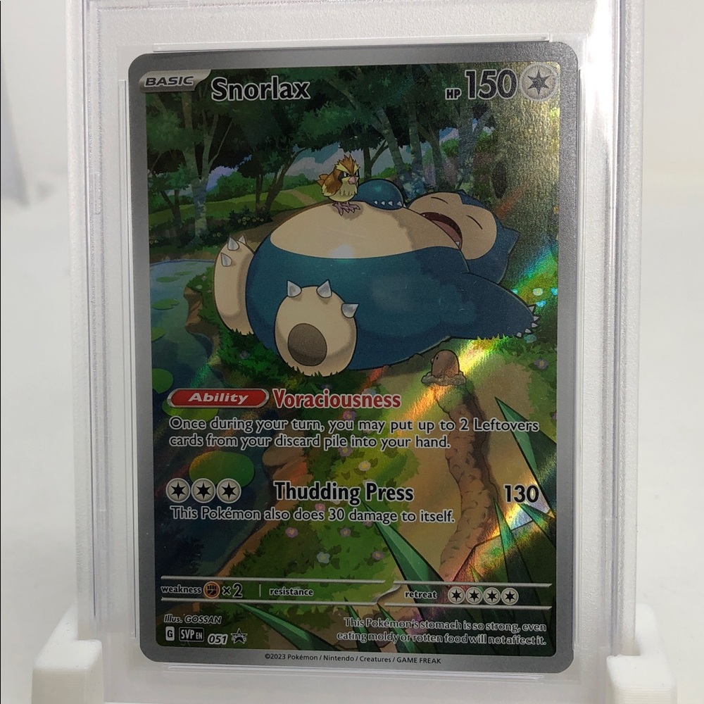 2023 Pokémon SVP Snorlax 151 Elite Trainer Box #051 PSA 9 - Picture 3 of 4